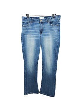 BKE Payton Bootcut Jeans 34 READ Mid Rise Blue Denim Universal Fit Y2K Style